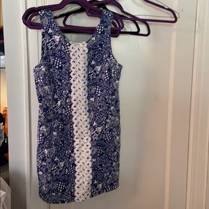 Lilly Pulitzer for target navy blue dress size 16